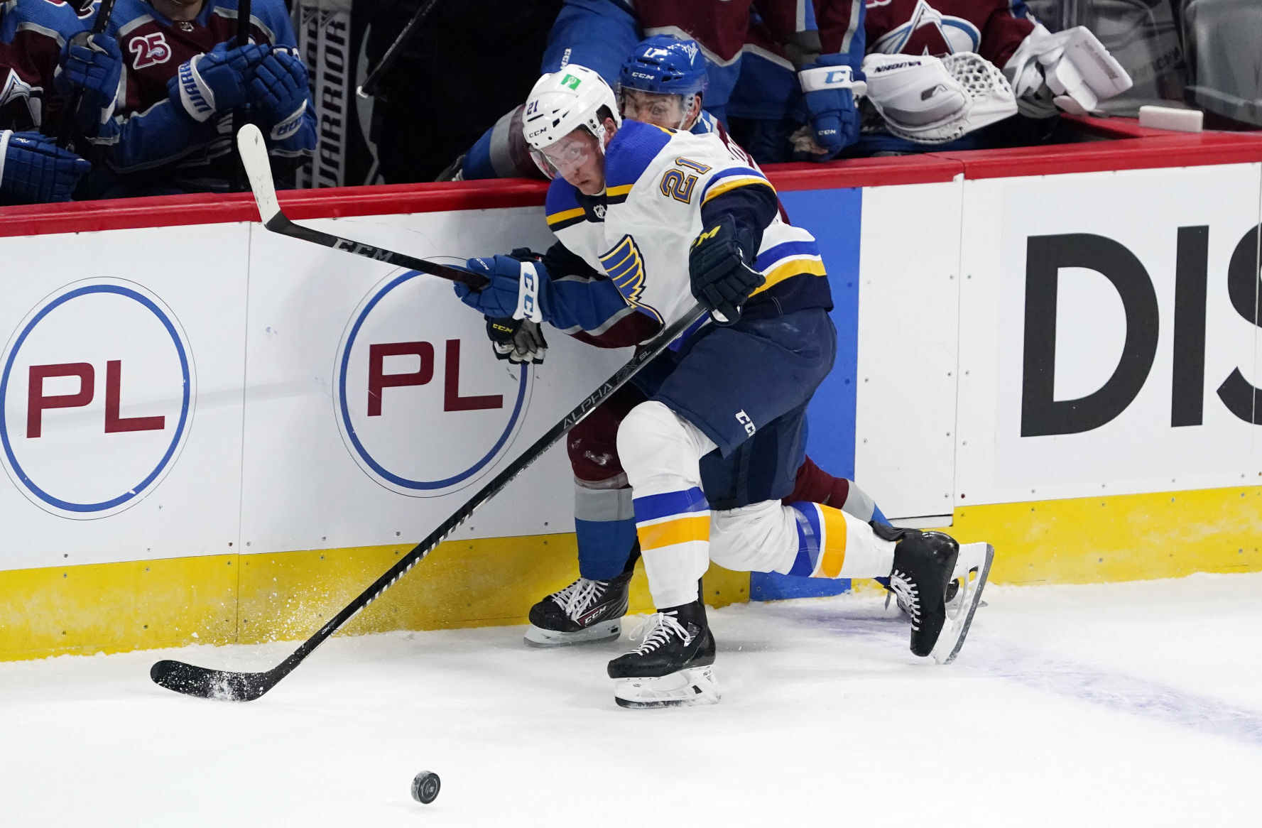 Blues Avalanche Hockey